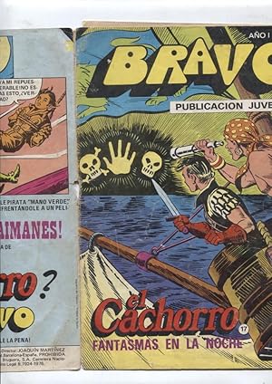 Seller image for El Cachorro serie Bravo numero 17: Fantasmas en la noche (numerado 3 en interior, AVIEJADO) for sale by El Boletin