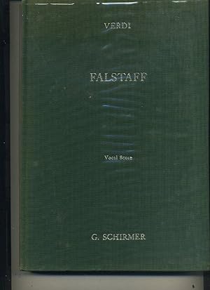 Seller image for FALSTAFF Vocal Score Italian/English [Libretto by A.Boito; English Version by Walter Ducloux] for sale by Orca Knowledge Systems, Inc.