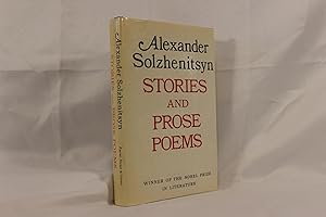 Seller image for Stories and Prose Poems for sale by ShiroBooks