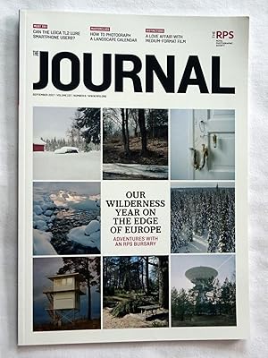 Royal Photographic Society. RPS.The Journal Vol 157 Number 9. Sept 2017.