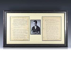 Jack Kerouac Autographed Manuscript.