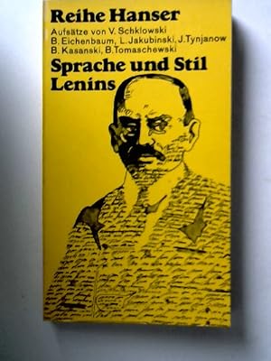 Reihe Hanser 47: Sprache und Stil Lenins