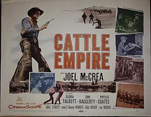 Imagen del vendedor de Cattle Empire Title Card a la venta por AcornBooksNH