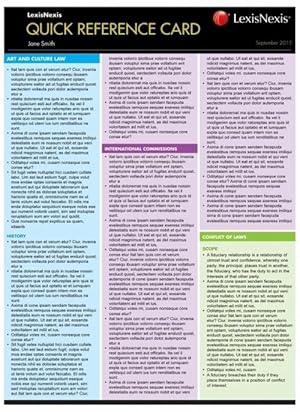 Seller image for Quick Reference Card: Evidence for Common Law States (Paperback) for sale by Grand Eagle Retail