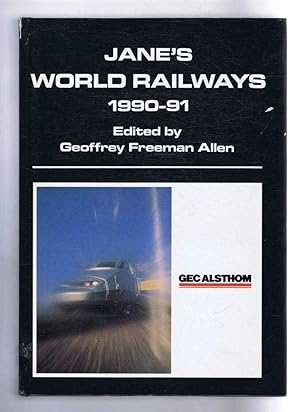 Bild des Verkufers fr Jane's World Railways 1990-91, Thirty Second Edition zum Verkauf von Bailgate Books Ltd