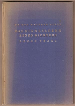 Image du vendeur pour Das Sinnesleben eines Dichters. Georg Trakl. mis en vente par Antiquariat Neue Kritik