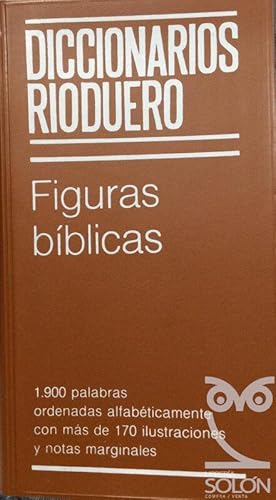 Imagen del vendedor de Diccionarios Rioduero - Figuras biblicas a la venta por LIBRERA SOLN