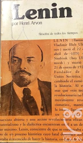 Imagen del vendedor de Lenin a la venta por LIBRERÍA SOLÓN