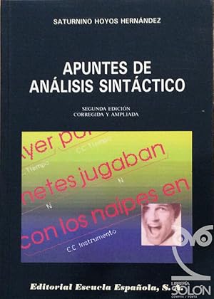 Seller image for Apuntes de anlisis sintctico for sale by LIBRERA SOLN