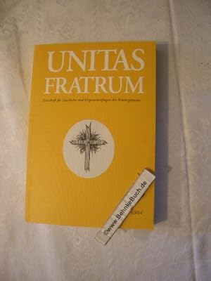 Bild des Verkufers fr Unitas Fratrum - Zeitschrift fr Geschichte und Gegenwartsfragen der Brdergemeine Heft 63/64. zum Verkauf von Antiquariat BehnkeBuch