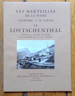 Imagen del vendedor de Le Loetschenthal. a la venta por La Bergerie
