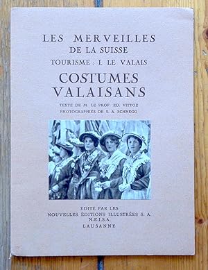 Imagen del vendedor de Costumes valaisans. a la venta por La Bergerie