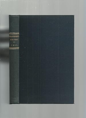 The Entomologist's Record and Journal of Variation Volume III 1892