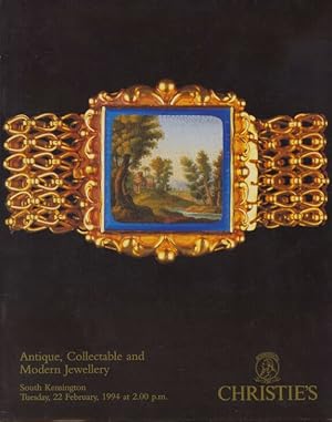 Christies February 1994 Antique, Collectable and Modern Jewellery