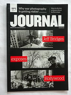 Seller image for Royal Photographic Society. RPS.The Journal Vol 158 Number 2. Feb 2018. Jeff Bridges Exposes Hollywood, War Photography. for sale by Tony Hutchinson