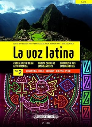 Imagen del vendedor de La Voz Latina -- Choral Music from Latin America for Satb Choir a la venta por AHA-BUCH GmbH