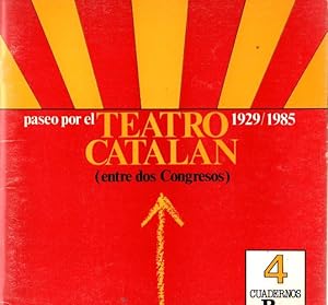 Imagen del vendedor de Paseo por el teatro cataln 1929-1985 (entre dos congresos . a la venta por Librera Astarloa