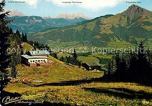 Bild des Verkufers fr Postkarte Carte Postale 73580350 Wiesing Tirol Blattls Berggasthof Loferer Steinberge Leoganger Steinber zum Verkauf von Versandhandel Boeger