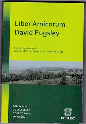 Liber amicorum David Pugsley