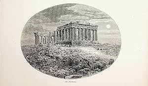ATHENS, Acropolis, The Parthenon, Greece view ca. 1875