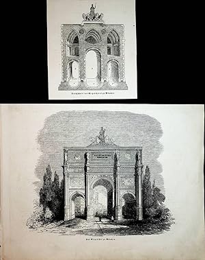 GIBRALTA seen fom Gaucín, view ca. 1875