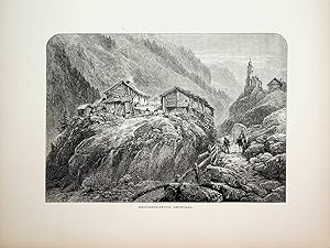SÖLDEN, Heiligkreuz, Ötztal, Tirol, Ansicht ca. 1875