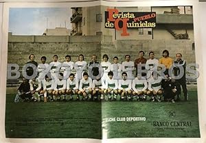 Póster Elche Club Deportivo. Temporada 1973-74
