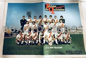 Póster A. D. Rayo Vallecano. Temporada 1973-74