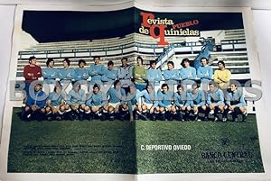 Póster C. Deportivo Oviedo. Temporada 1973-74