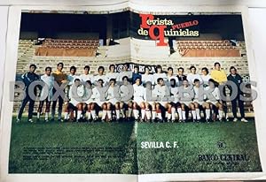 Póster Sevilla C. F. Temporada 1973-74