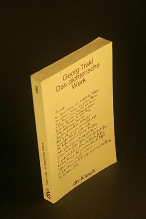 Immagine del venditore per Das dichterische Werk. Auf Grund der historisch-kritischen Ausgabe von Walther Killy und Hans Szklenar venduto da Steven Wolfe Books