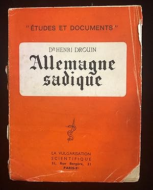 Seller image for ALLEMAGNE SADIQUE for sale by Dan Wyman Books, LLC