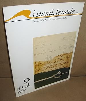 Seller image for I Suoni, le onde: Rivista della Fondazione Isabella Scelsi, #3 (1992) for sale by Atlantic Bookshop