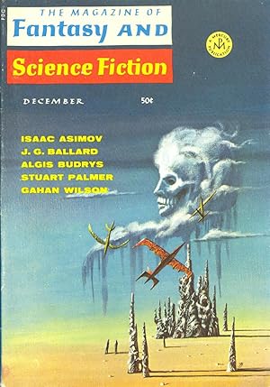 Seller image for The Magazine of Fantasy and Science Fiction; December 1967; Volume 33 No. 6 for sale by Sierra Sales