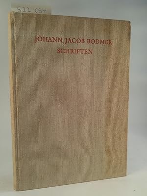 Bild des Verkufers fr Schriften. Ausgewhlt von Fritz Ernst. zum Verkauf von ANTIQUARIAT Franke BRUDDENBOOKS