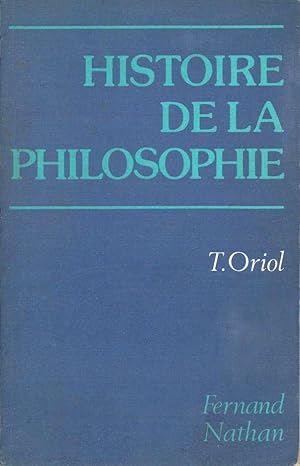 Histoire de la philosophie