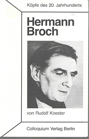 Seller image for Hermann Broch (Kopfe des 20. Jahrhunderts) for sale by Charing Cross Road Booksellers