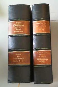 Seller image for Paragera und Paralipomena, kleine Philosophische Schriften, 1. und 2. Band Arthuer Schopenhauers smtliche Werke vierter und fnfter Band for sale by Berliner Bchertisch eG