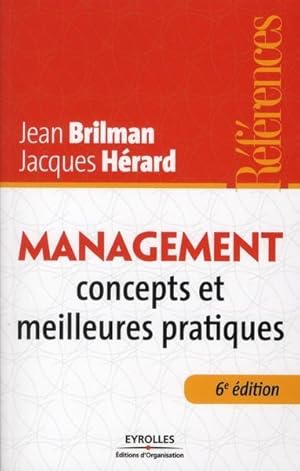 management ; concepts et meilleures pratiques