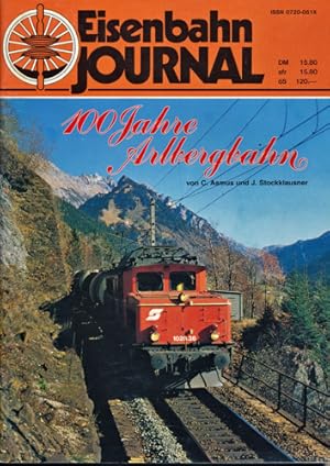 Imagen del vendedor de Eisenbahn Journal Heft August 1984: 100 Jahre Arlbergbahn. a la venta por Versandantiquariat  Rainer Wlfel