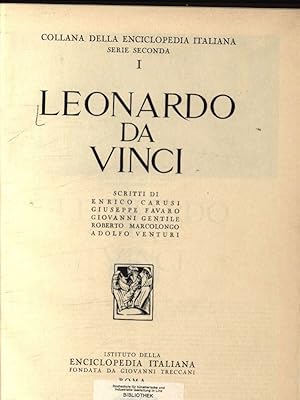 Bild des Verkufers fr Leonardo da Vinci zum Verkauf von Antiquariat Bookfarm