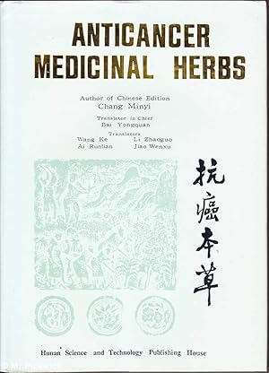 Seller image for Anticancer Medicinal Herbs for sale by Mr Pickwick's Fine Old Books