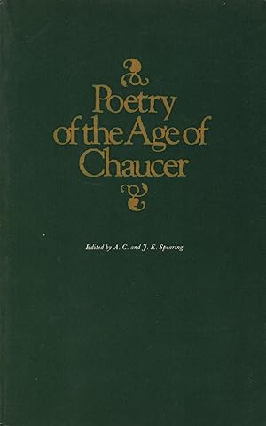 Poetry of the Age of Chaucer