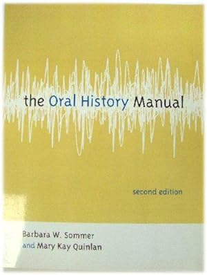 Bild des Verkufers fr The Oral History Manual zum Verkauf von PsychoBabel & Skoob Books
