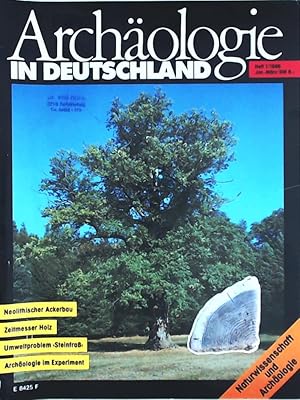 Bild des Verkufers fr Archologie in Deutschland. Heft 1, 1986. Naturwissenschaft und Archologie zum Verkauf von Leserstrahl  (Preise inkl. MwSt.)