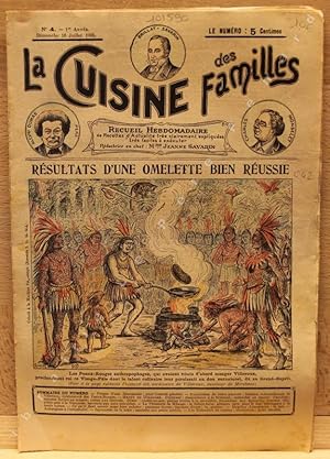 Image du vendeur pour La Cuisine des Familles N 4 : Rsultats d'une omelette bien russie - . mis en vente par Librairie-Bouquinerie Le Pre Pnard