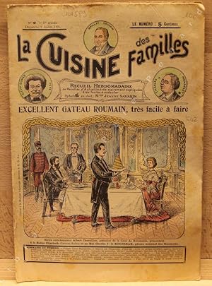 Imagen del vendedor de La Cuisine des Familles N 2 : Excellent gteau roumain, trs facile  faire - . a la venta por Librairie-Bouquinerie Le Pre Pnard