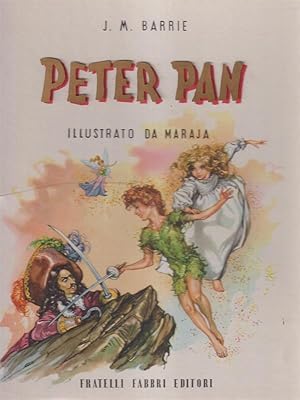 Peter Pan illustrato da Maraja