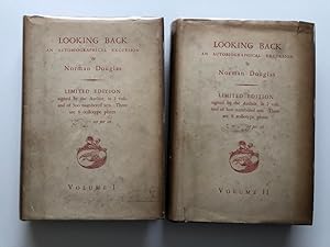 Seller image for LOOKING BACK An Autobiographical Excursion - 2 Volumes for sale by Old Hall Bookshop, ABA ILAB PBFA BA