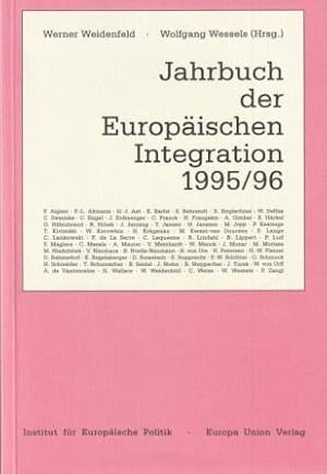 Image du vendeur pour Jahrbuch der Europischen Integration 1995/96. mis en vente par Versandantiquariat Dr. Uwe Hanisch